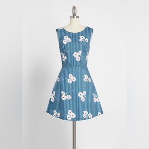 I Know a Shortcut Cotton Mini Dress